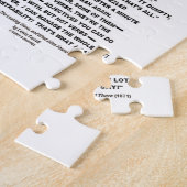 Gesprächs-Zitat Märchenland-Alices Humpty Dumpty Puzzle (Seite)