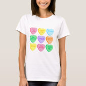 Gesprächsherz Funny Valentine's Day Shirt (Vorderseite)