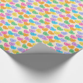 Gesprächsherzen Geschenkpapier (Ecke)