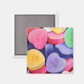 Gesprächsherzen Magnet (Vorderseite/Rückseite)