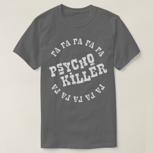 Gesprächsköpfe Killer bekümmert T-Shirt (Design vorne)