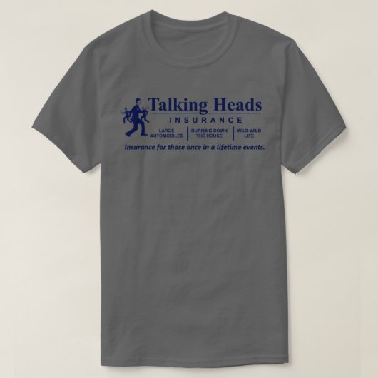 Gesprächsleiter Versicherungs-Button T-Shirt (Design vorne)