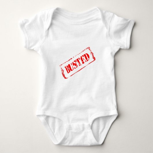 Gesprengt Baby Strampler (Vorderseite)