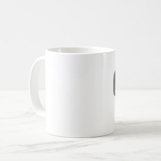 Gesprengt zeichnen Sie Kaffeetasse (Vorderseite Links)