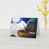 Gesprengte Boxer Karte (Gelbe Blume)