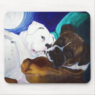 Gesprengte Boxer Mousepad