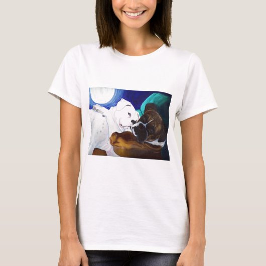 Gesprengte Boxer T-Shirt (Vorderseite)