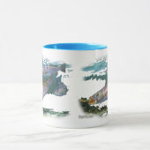 Gesprenkelte Forelle-Füttern Tasse (Zentrum)