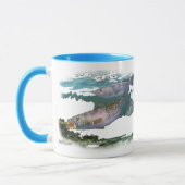 Gesprenkelte Forelle-Füttern Tasse (Links)