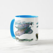 Gesprenkelte Forelle-Füttern Tasse (Vorderseite Links)