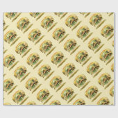 Gesprenkelte Forelle-Vintage Kunst Geschenkpapier (Flach)