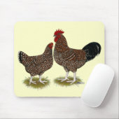 Gesprenkelte Sussex-Hühner Mousepad (Mit Mouse)