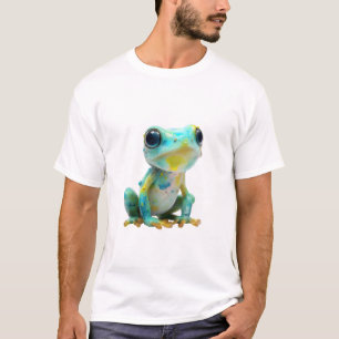 Gesprenkelter Galaktischer Laubfrosch Kunst Männer T-Shirt