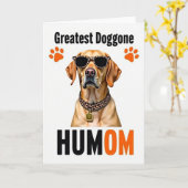 Gesprenkeltes Muster Humom Karte (Gelbe Blume)