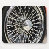 Gesprochene Chrome Geometrie Mousepad (Vorne)