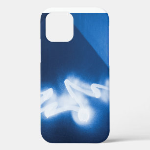Gesprühte Graffiti auf blauem Metall Case-Mate iPh iPhone 12 Hülle