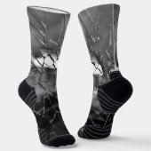 gesprungenes Glas Socken (Gewinkelt)