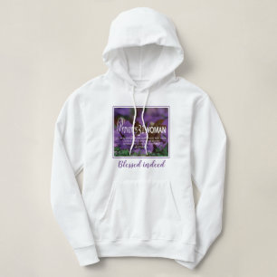 GESSEGNET IN DER TAT Frau Sprüche 31 Hoodie