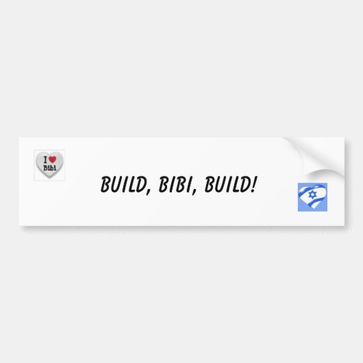 Gestalt, Bebe, Gestalt! Autoaufkleber (Vorne)