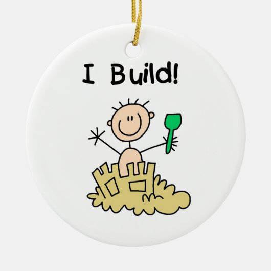 Gestalt des Jungen-I Keramikornament (Vorne)