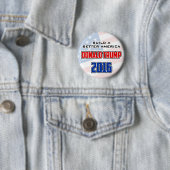 Gestalt Donald Trump 2016 ein besseres Amerika Button (Beispiel)