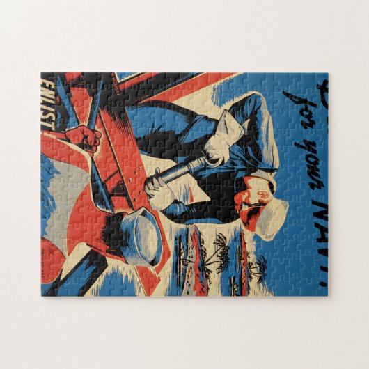 Gestalt für Ihre Marine! Puzzle (Horizontal)