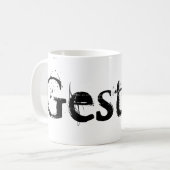 Gestalt Kaffeetasse (Vorderseite Links)