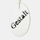 Gestalt Keramik Ornament (Links)