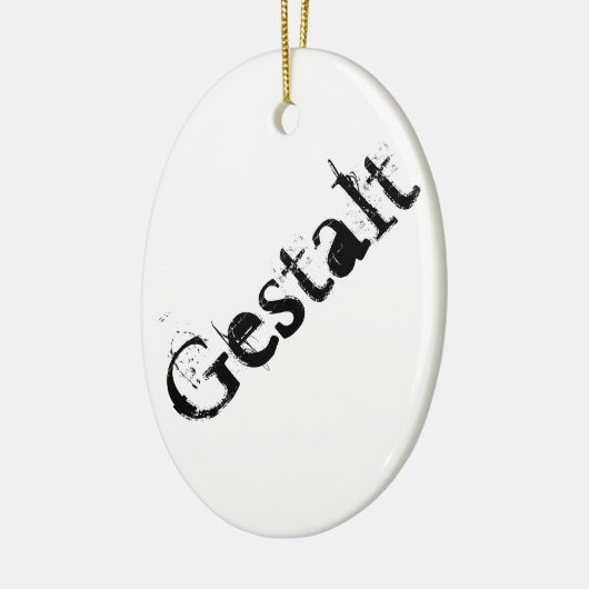 Gestalt Keramik Ornament (Links)