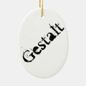 Gestalt Keramik Ornament (Hinten)