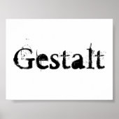 Gestalt Poster (Vorne)