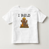 Gestalt-T-Shirts und Geschenke des Bau-I Kleinkind T-shirt (Vorderseite)