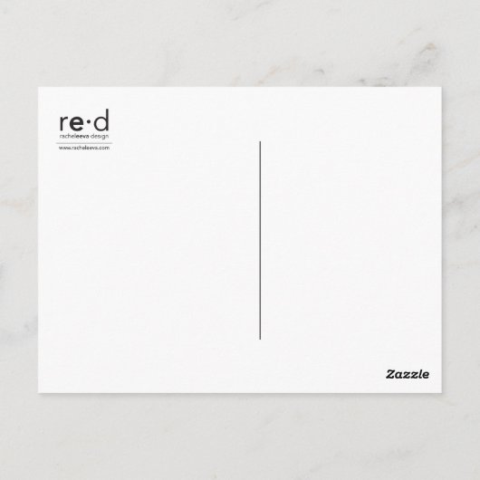 Gestalt überbrückt nicht Wand-Postkarte Postkarte (Rückseite)