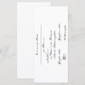 Gestaltbare Einladung – Einladungskarte (Vorne/Hinten)