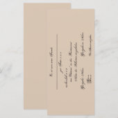 Gestaltbare Einladung – Einladungskarte (Vorne/Hinten)