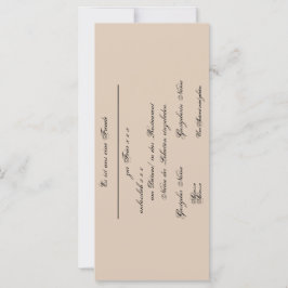 Gestaltbare Einladung – Einladungskarte