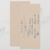 Gestaltbare Einladung – Einladungskarte (Vorne/Hinten)