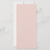 Gestaltbare Einladung – Einladungskarte (Rückseite)