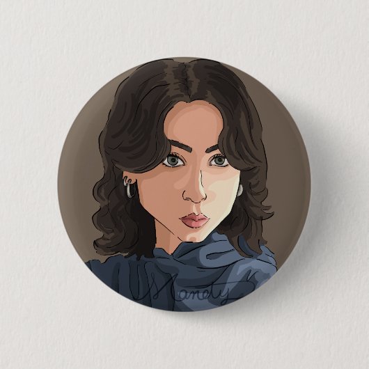 Gestaltbarer Ausweis Button (Vorderseite)