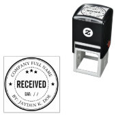 Gestaltbarer Selbsteinfärbender Stempel (Beispiel)