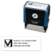 Gestaltbarer Selbsteinfärbender Stempel (Beispiel)