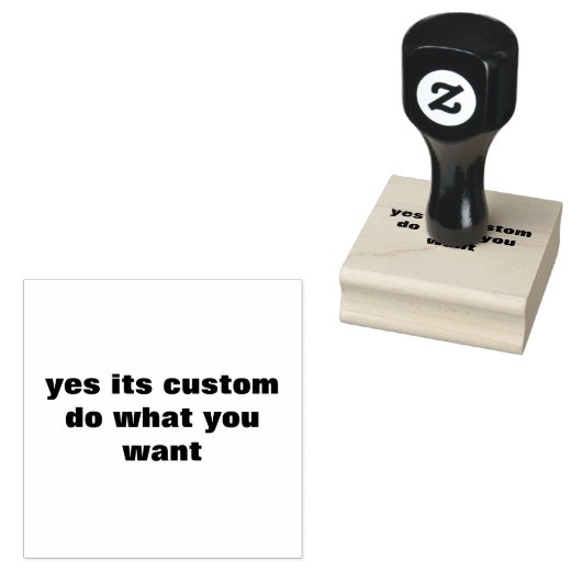 Gestaltbarer Selbsteinfärbender Stempel (Stempel)