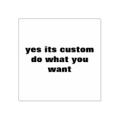 Gestaltbarer Selbsteinfärbender Stempel (Prägung)