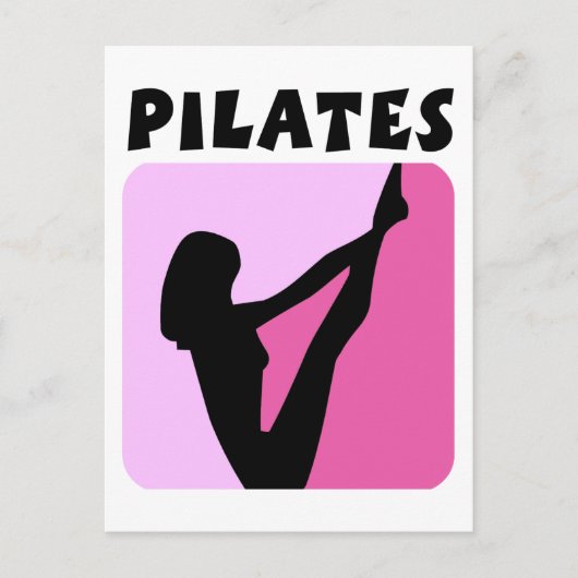 Gestaltbild Pilates! Postkarte (Vorderseite)