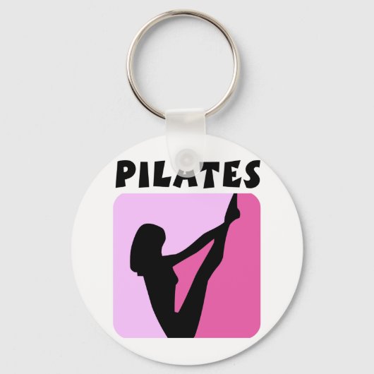Gestaltbild Pilates! Schlüsselanhänger (Vorderseite)