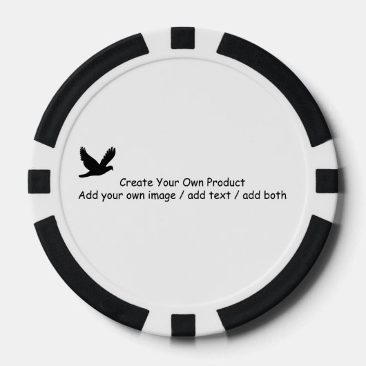 Gestalte dein eigenes Design Pokerchips (Vorderseite)