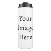 Gestalte dein eigenes Design Thermosbecher (Vorderseite)