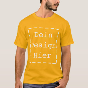 Gestalte Dein Eigenes Männer Basic T-Shirt