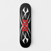 Gestalte dein eigenes Tattoo-Monogramm-Design indi Skateboard (Vorderseite)