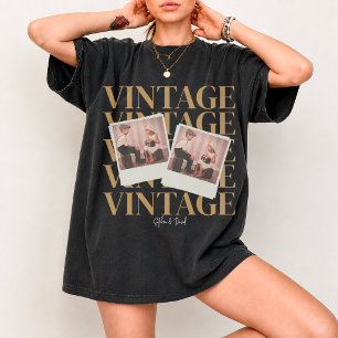 Gestalte dein eigenes Vintage-Paar zum Valentinsta T-Shirt